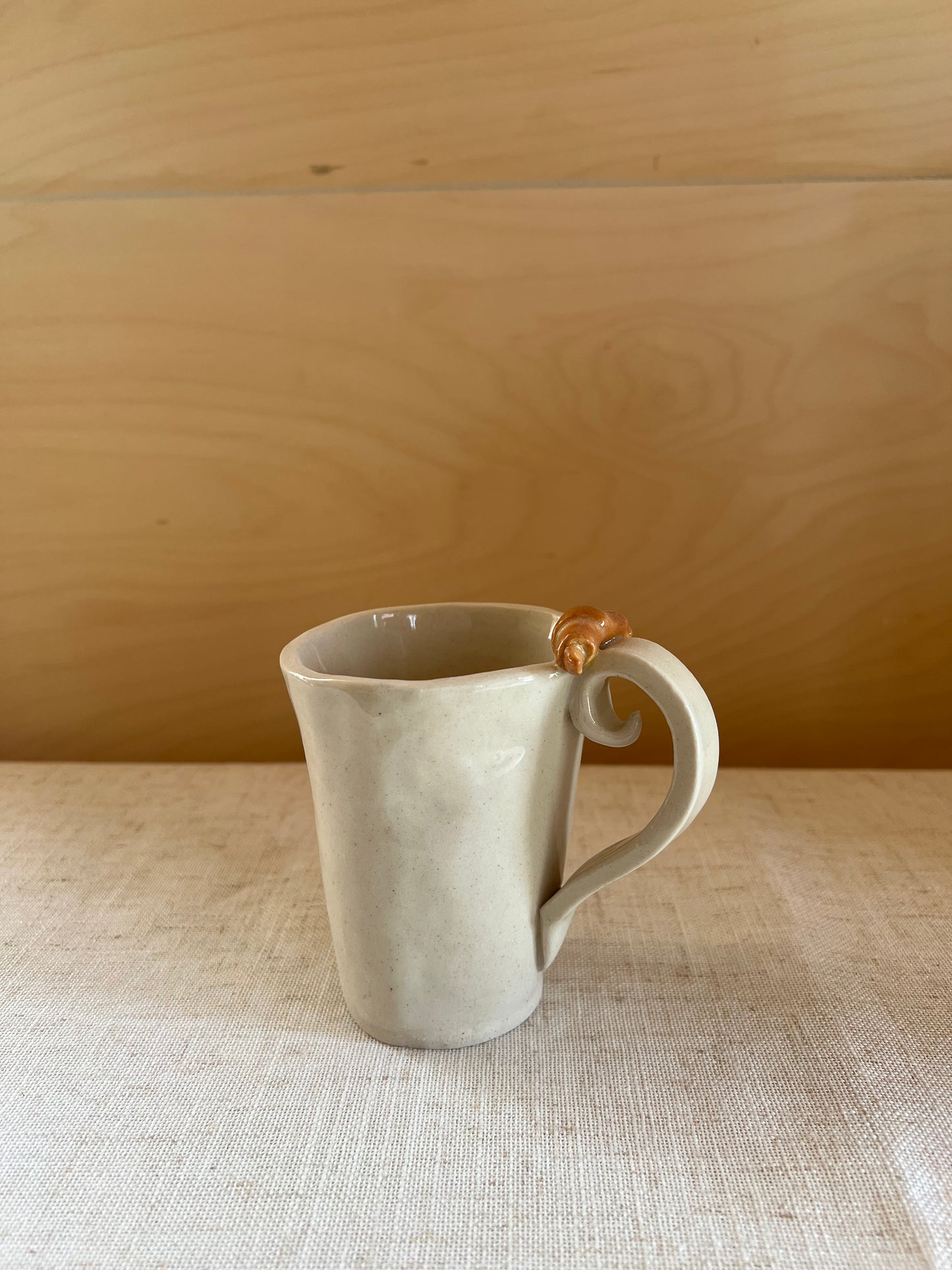 Double Croissant Mug