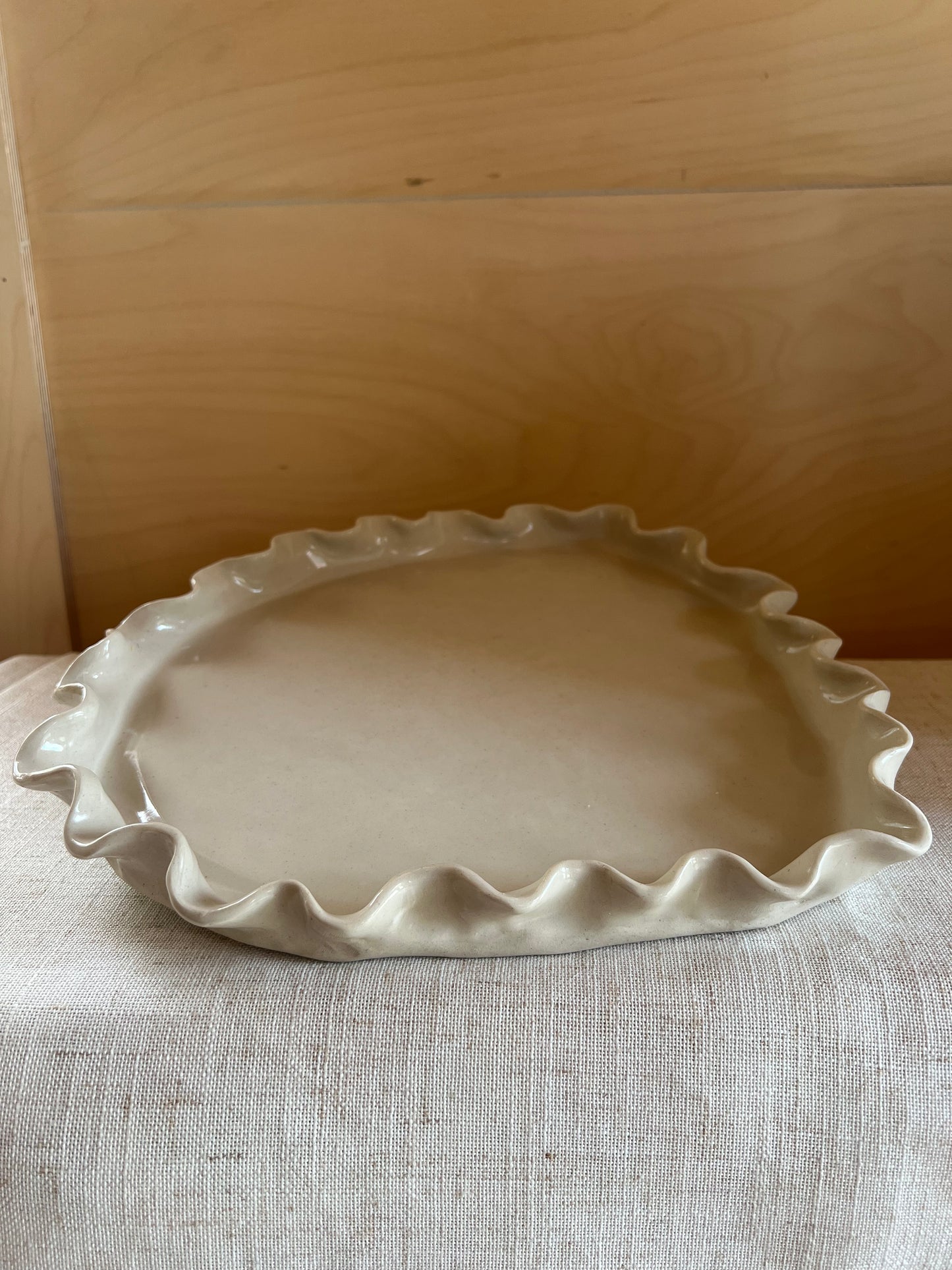 Ruffle Platter