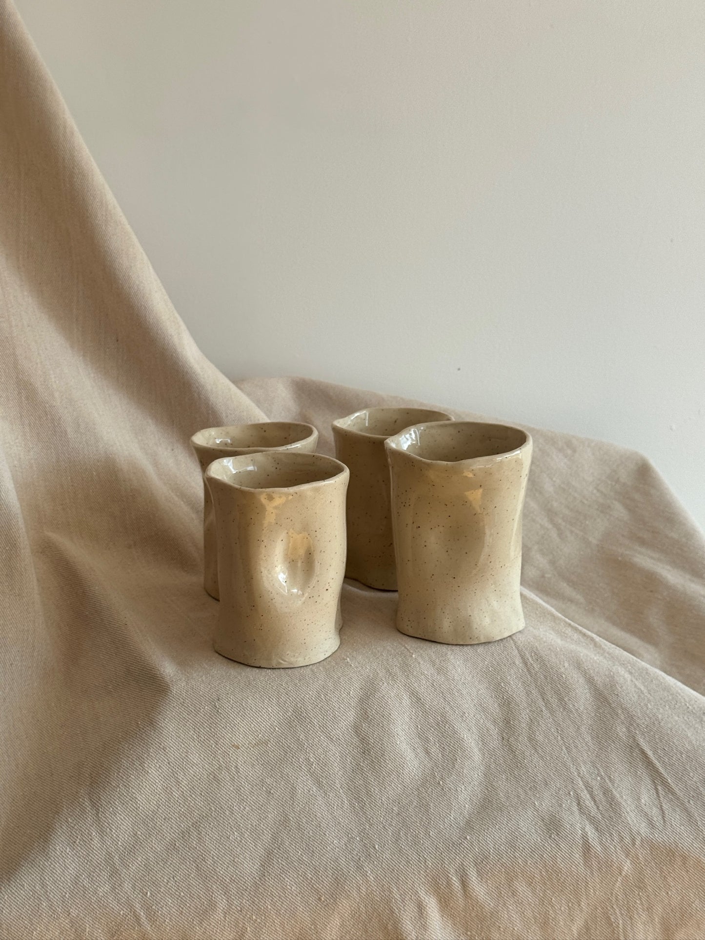 Set of Wrinkle Cups x 6