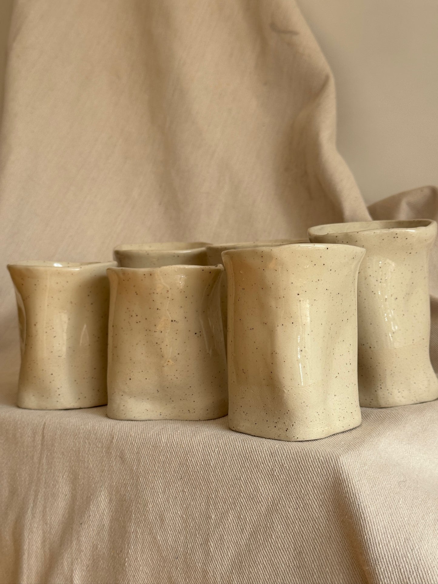 Set of Wrinkle Cups x 6