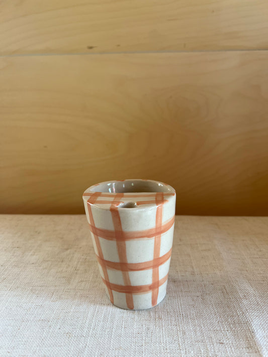 Gingham Sippy Cup