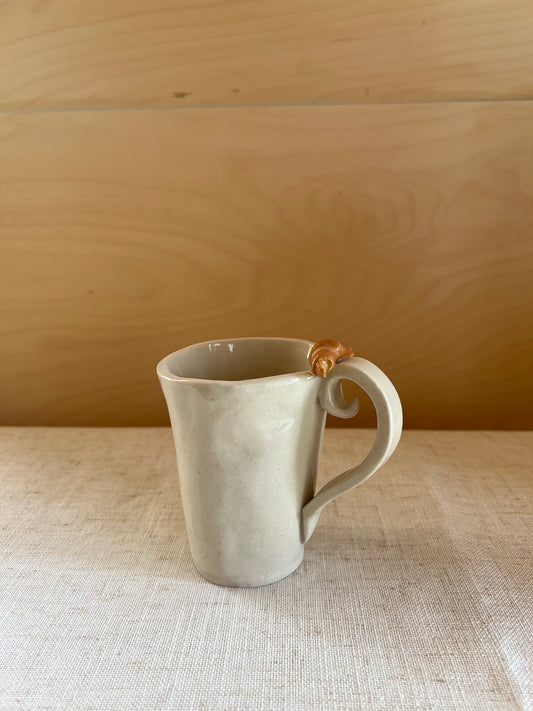 Double Croissant Mug