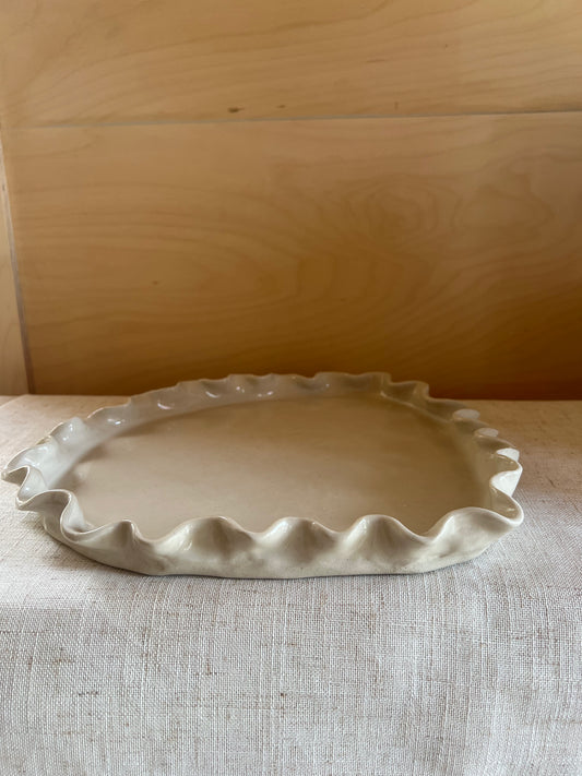 Ruffle Platter