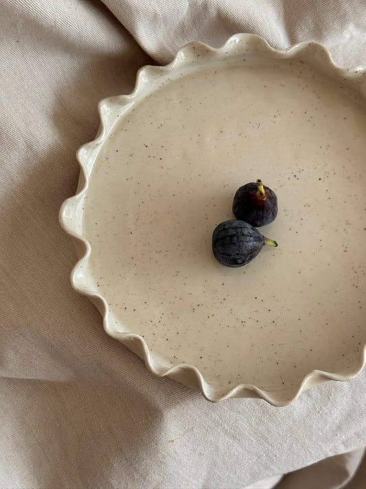 Ruffle Serving Tray