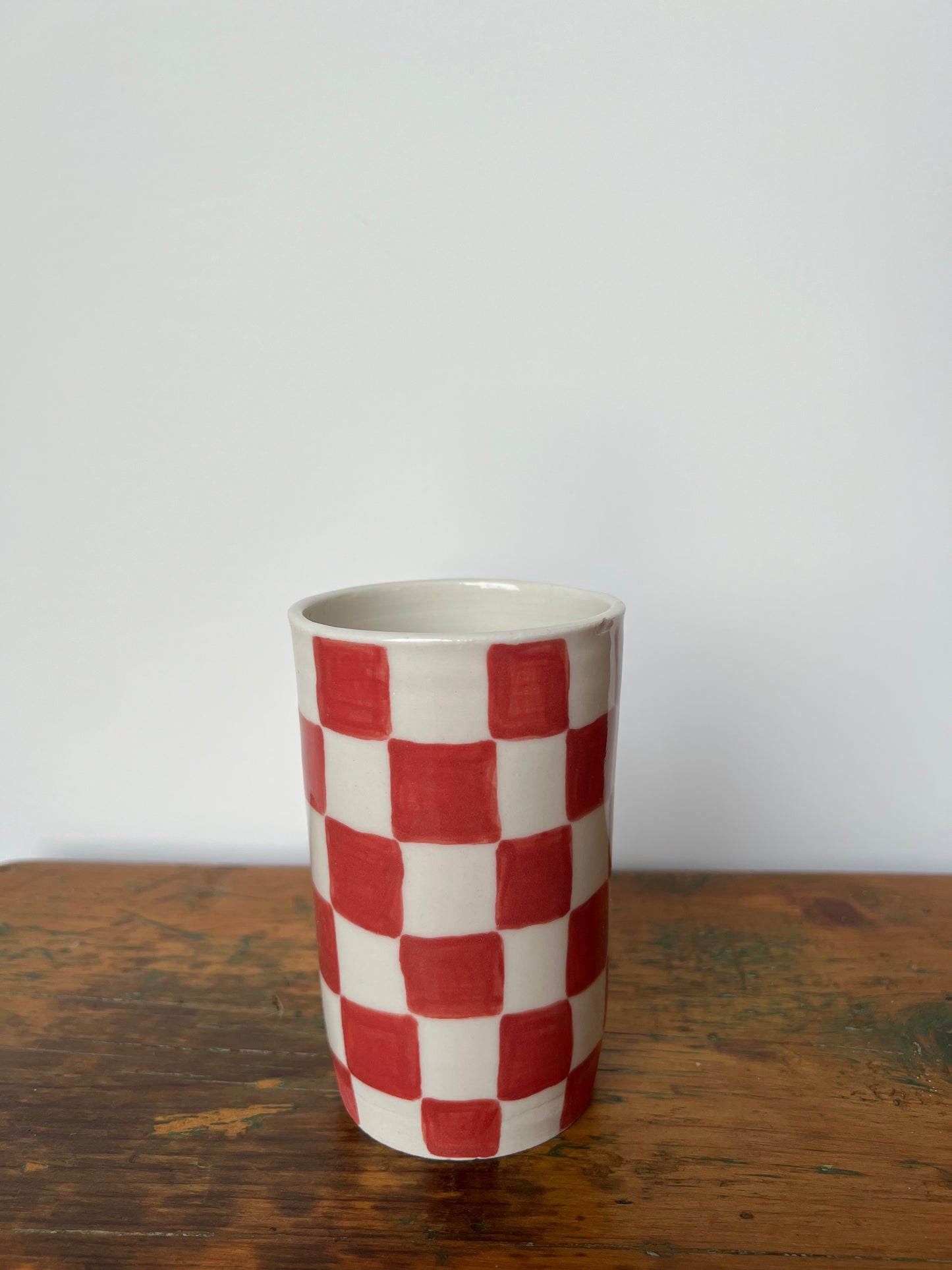 Checkered Tumbler