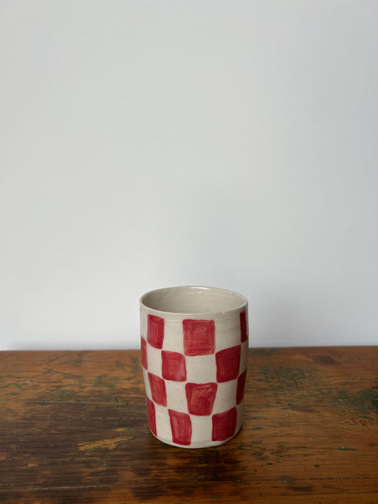 Checkered Tumbler Small